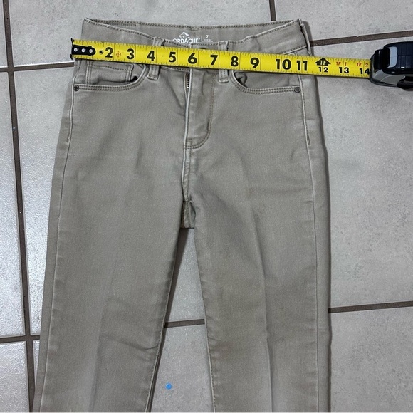 Jordache Kids Girls Khaki School Uniform Skinny Pants size 7. - Picture 6 of 8
